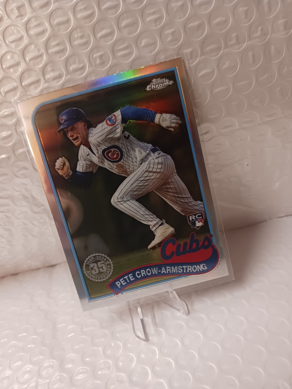 2024 Topps Chrome - 1989 Topps refractor Pete Crow-Armstrong  (RC)